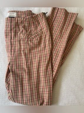 Anthropologie plaid pants